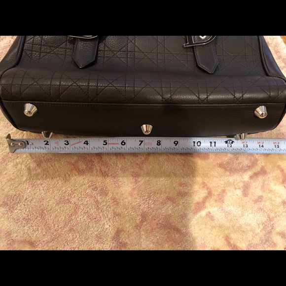 Dior Brown Leather Vintage Handbag - Picture 8 of 12